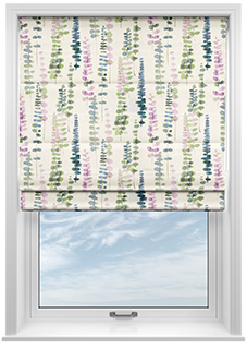 Santa Maria, Blossom - Twist&Fit Roman Blind